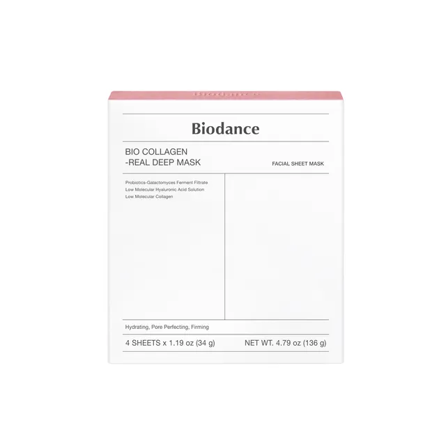 BIODANCE - SET DE MASCARILLAS FACIALES BIO COLLAGEN - REAL DEEP MASK SET